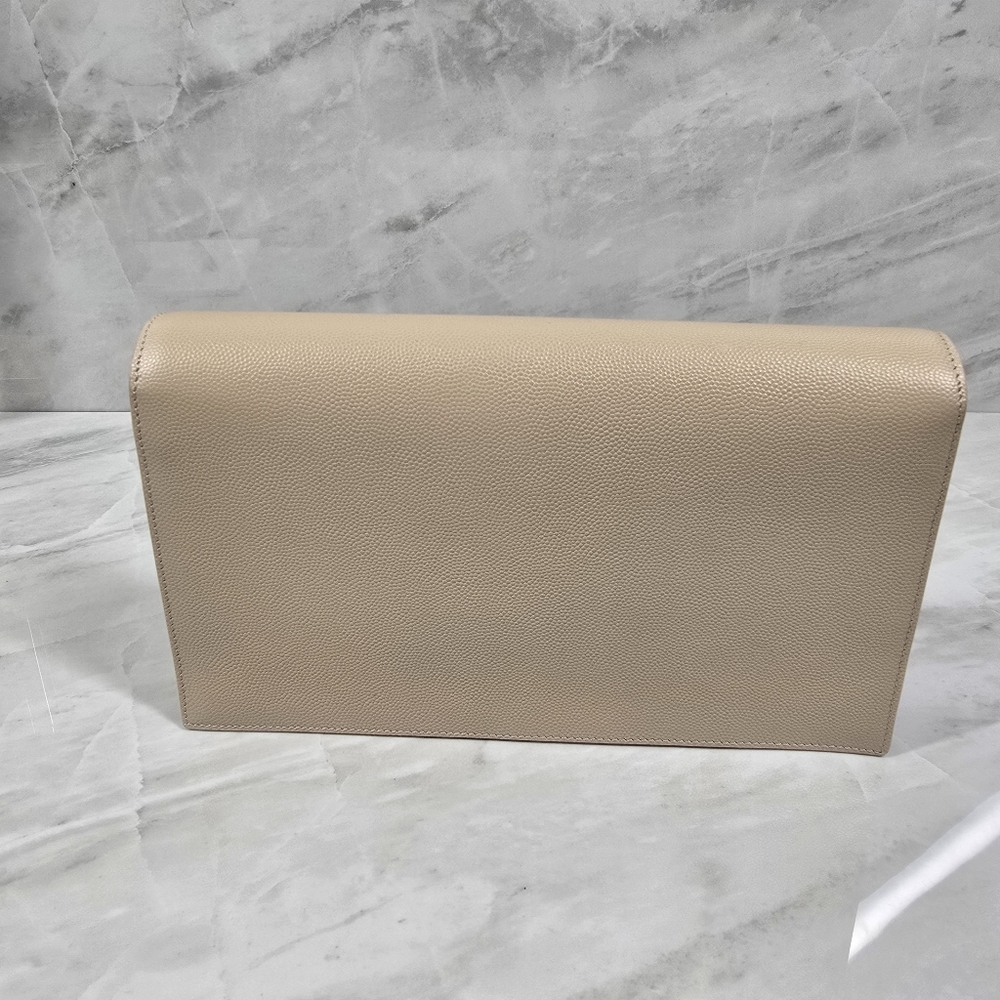 Yves Saint Laurent Beige Clutch Bag - Picture 5 of 10